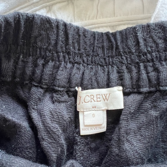 J. Crew Black Pull-On Shorts - Picture 2 of 2